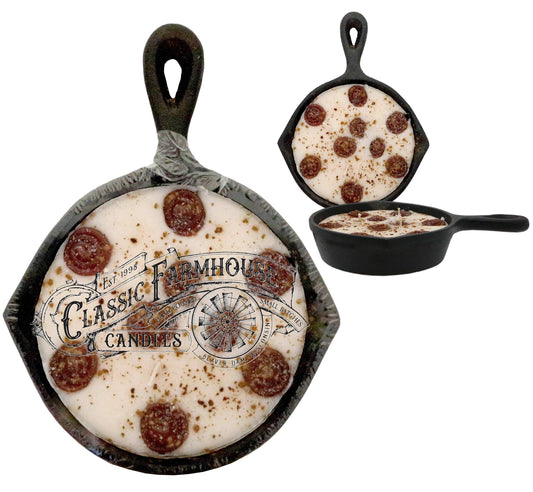 Cinnamon Buns 8 oz Cast Iron Pan Candle