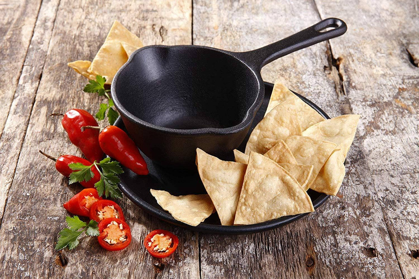 Cast Iron Saucepan