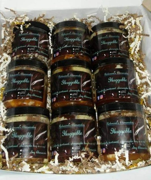 Huggable Jars of Cheesecake