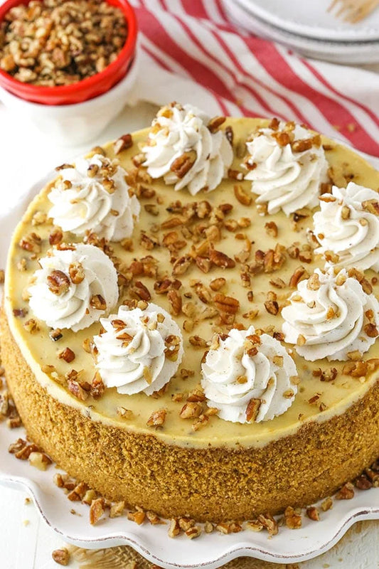 Browned Butter Pecan Cheesecake