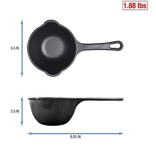 Cast Iron Saucepan