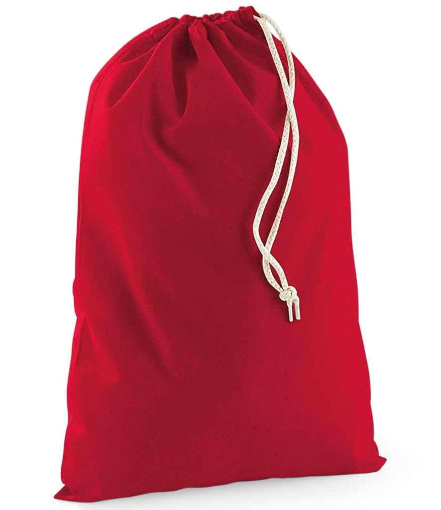 Westford Mill - Cotton Stuff Bag: Classic Red / XL